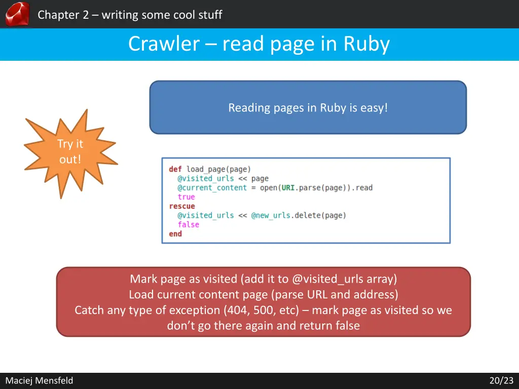 chapter 2 writing some cool stuff crawler read