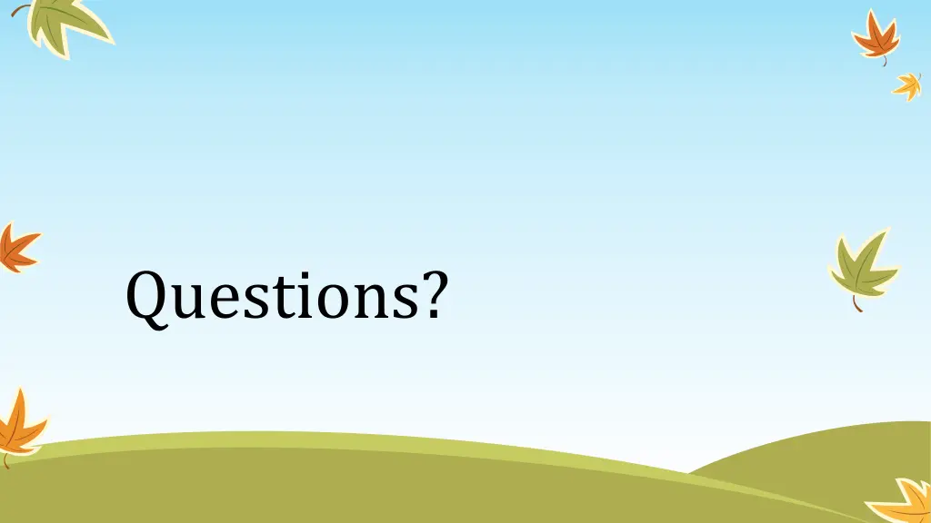 questions