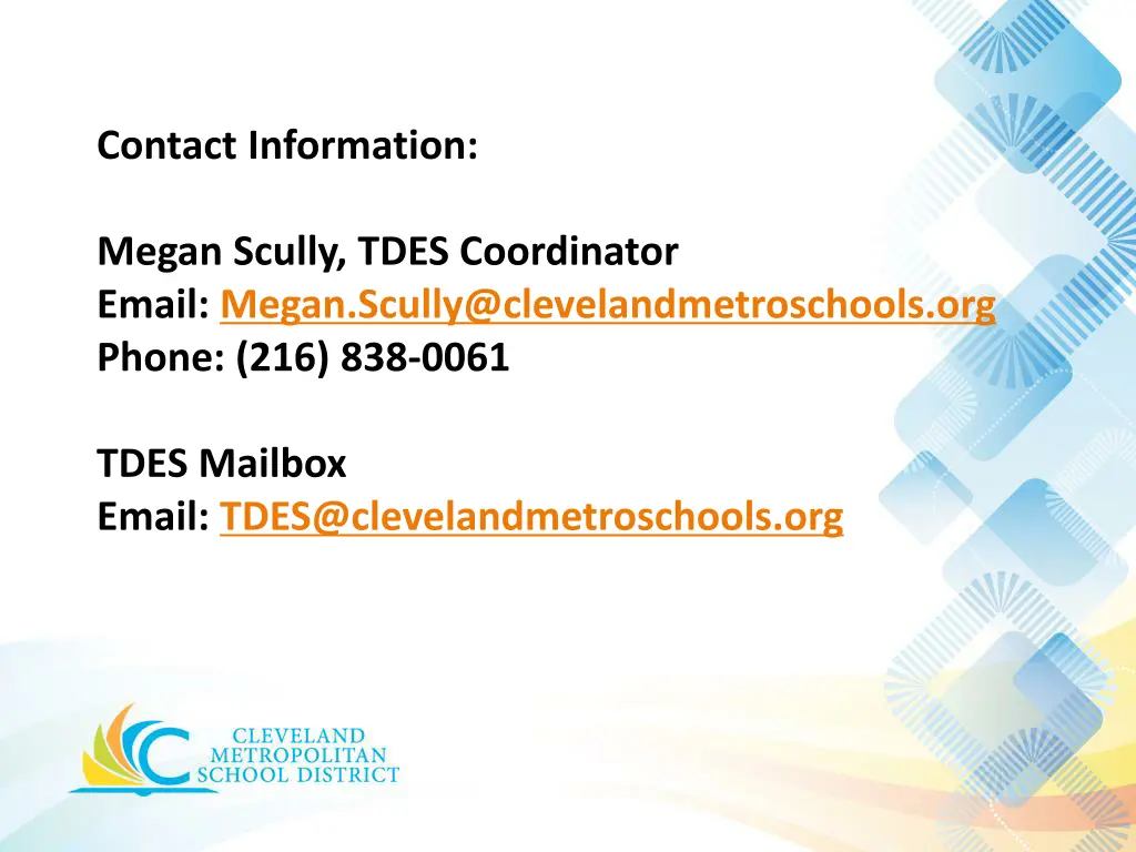 contact information 1