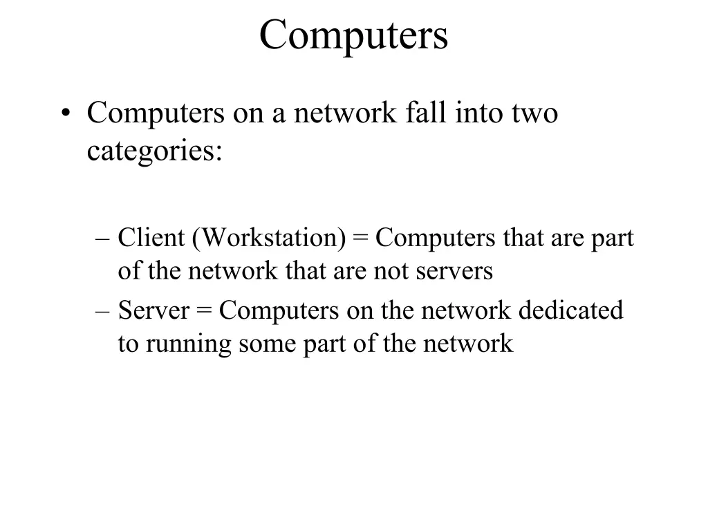 computers