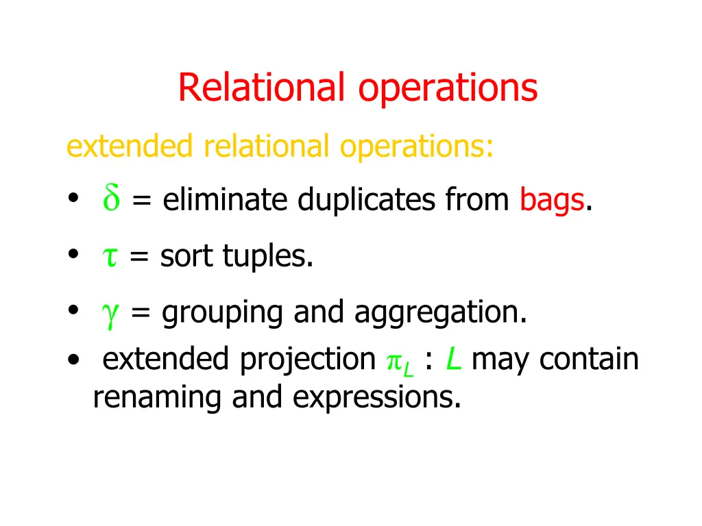 relational operations 1