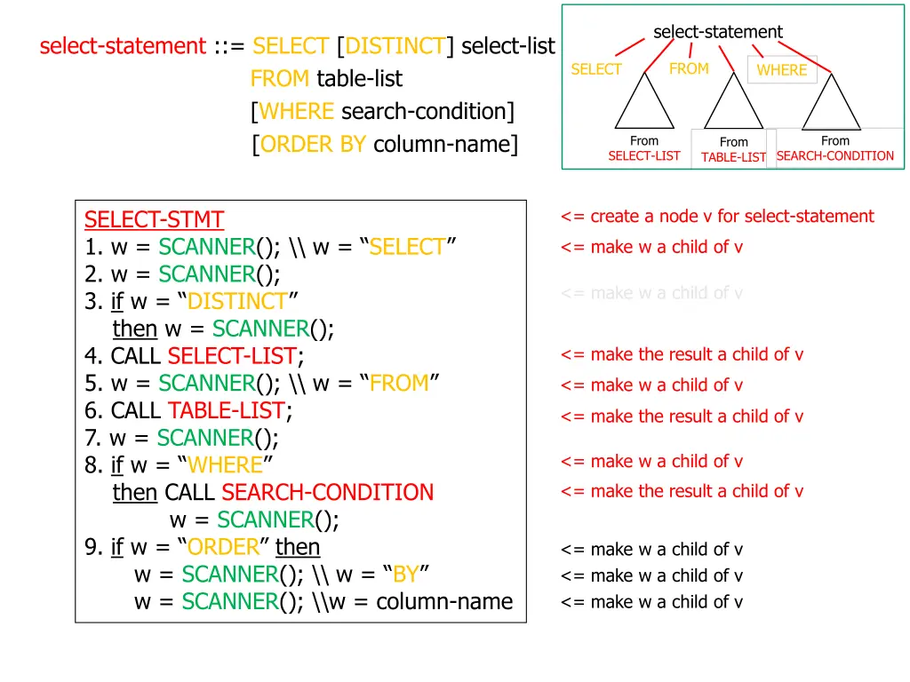 select statement 7