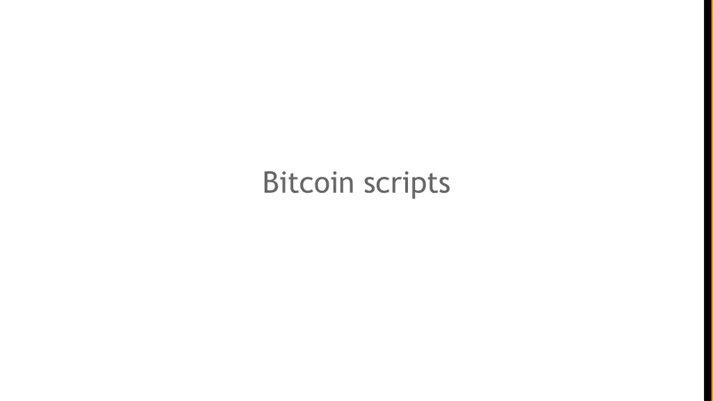 bitcoin scripts