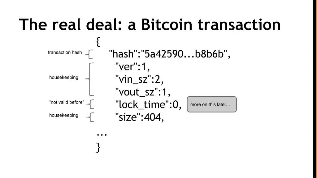 the real deal a bitcoin transaction