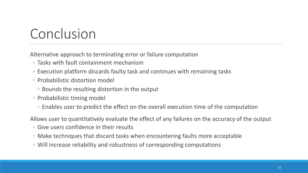 conclusion