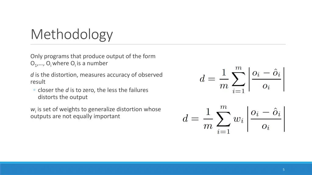methodology