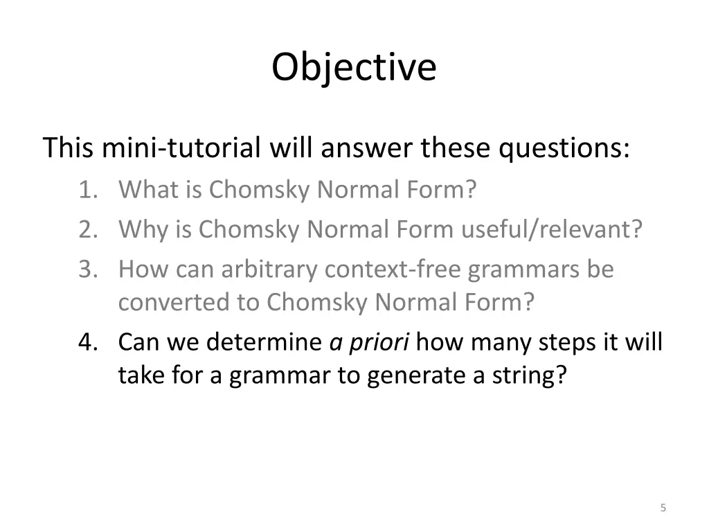 objective 3