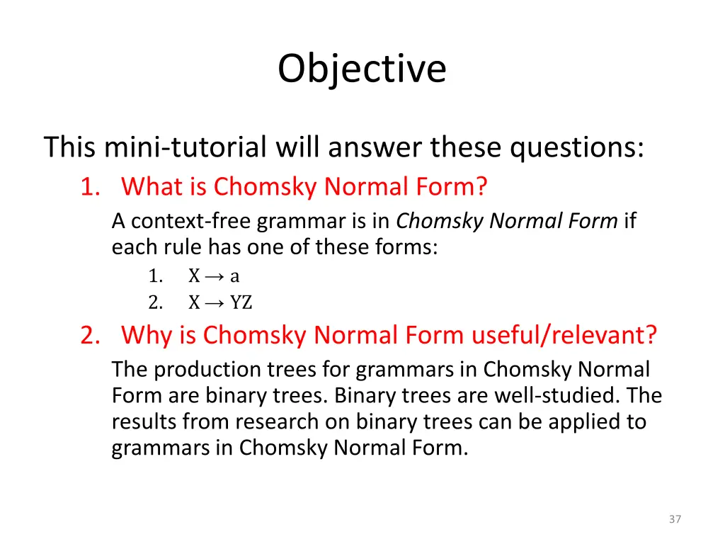 objective 5