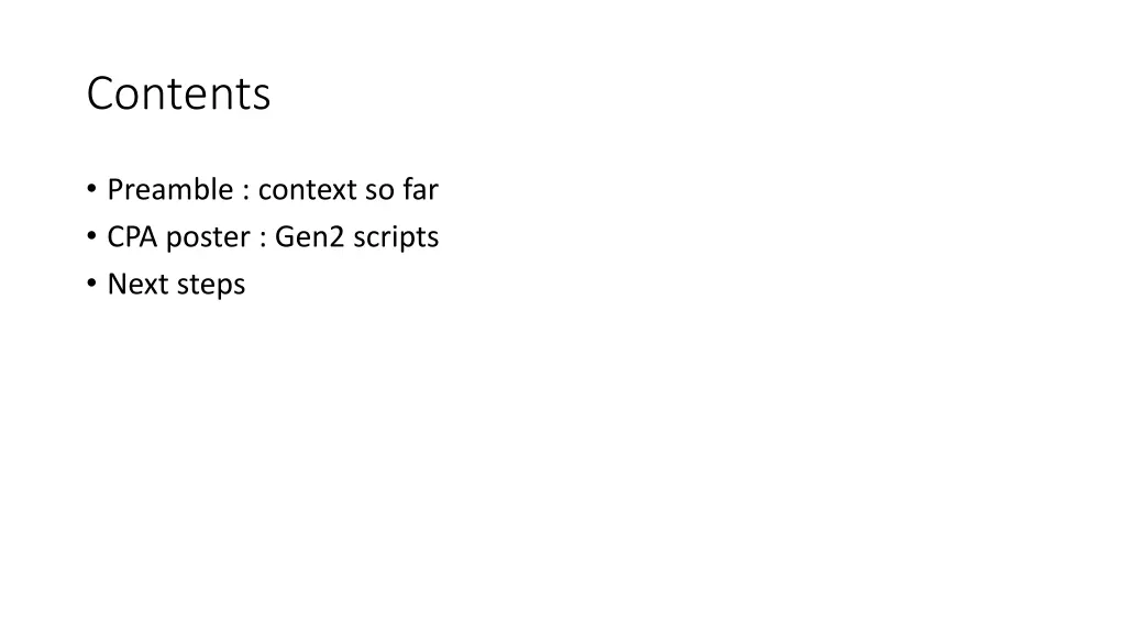 contents