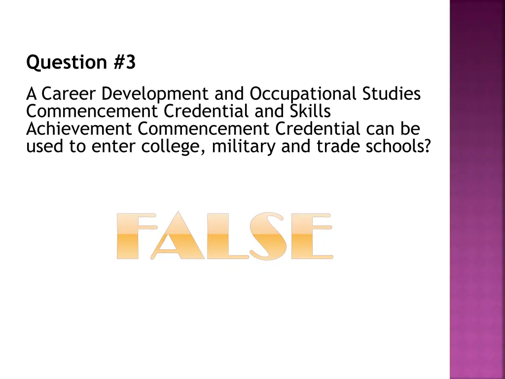 question 3