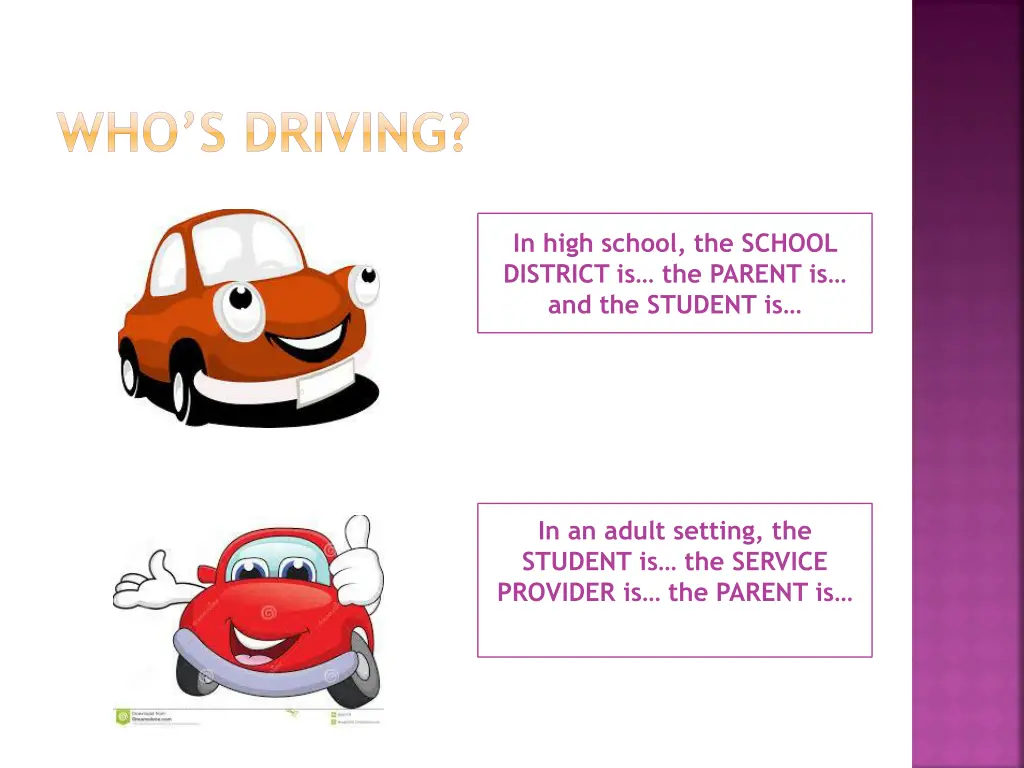 who s driving