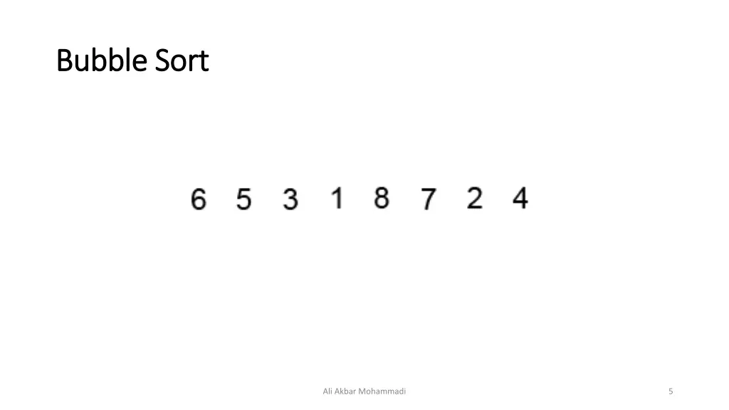 bubble sort bubble sort 1