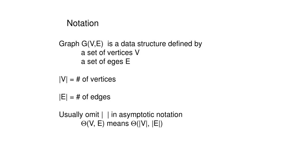 notation