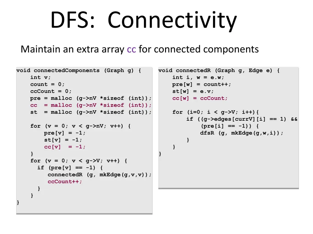 dfs connectivity 1