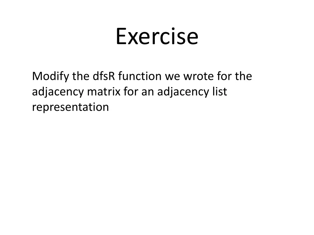 exercise