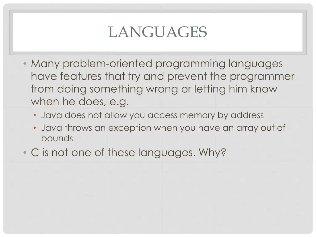 languages