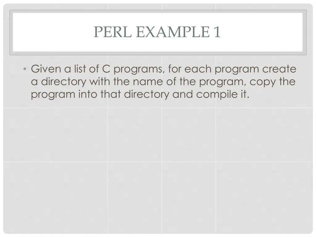 perl example 1
