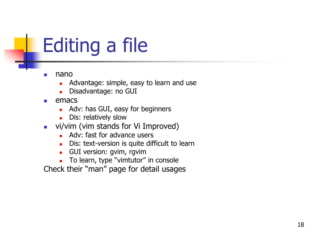 editing a file