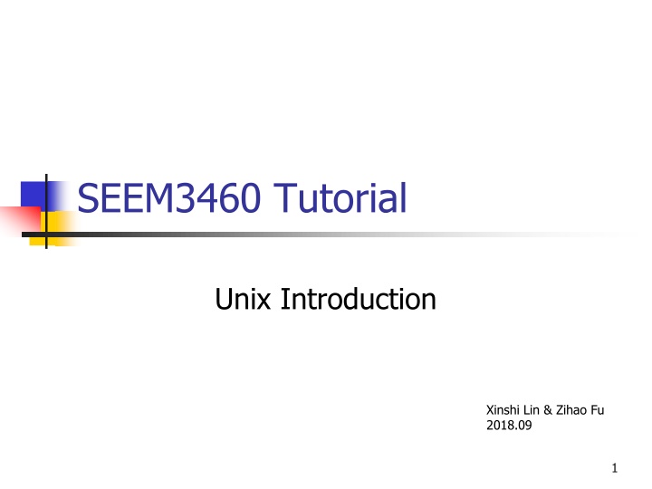seem3460 tutorial