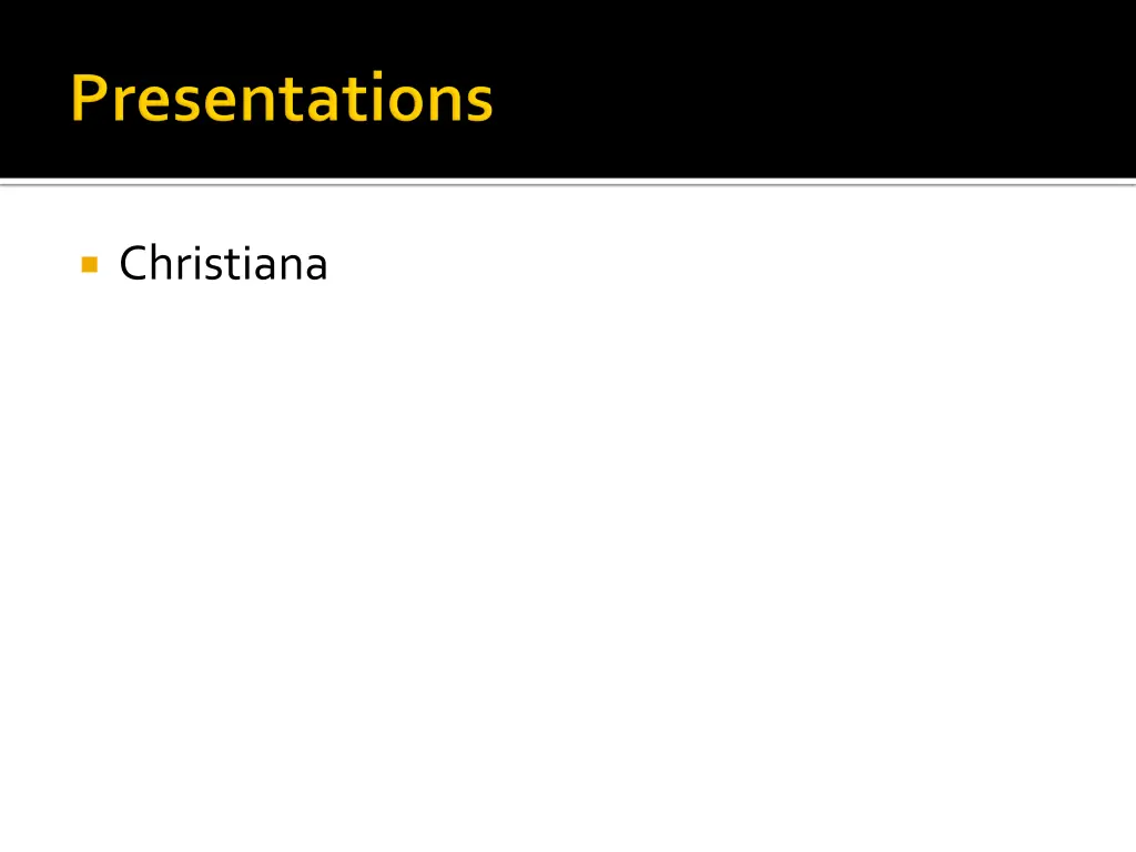 christiana