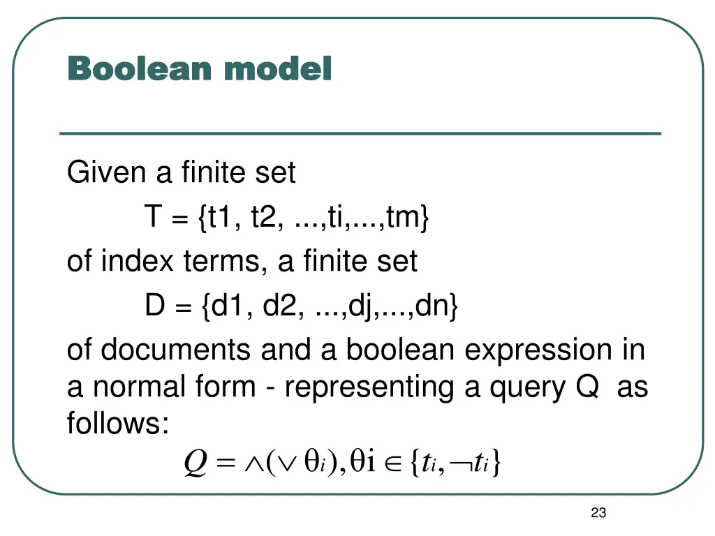 boolean model boolean model 2
