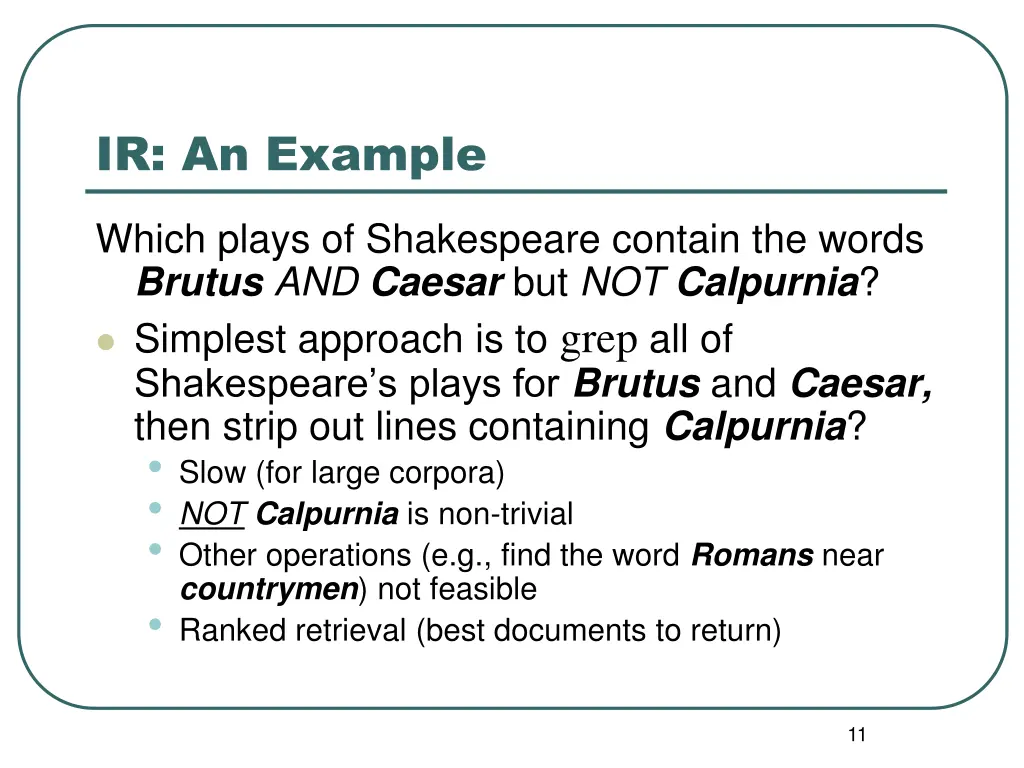 ir an example