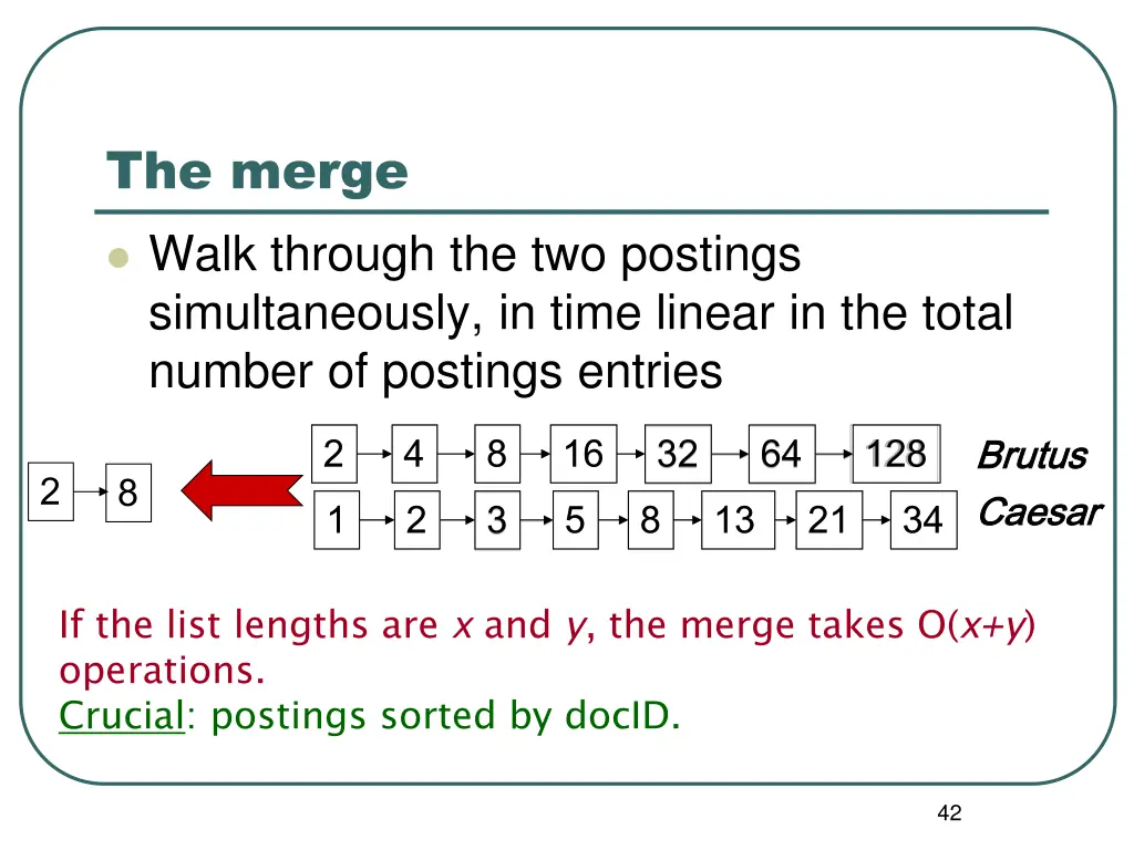 the merge