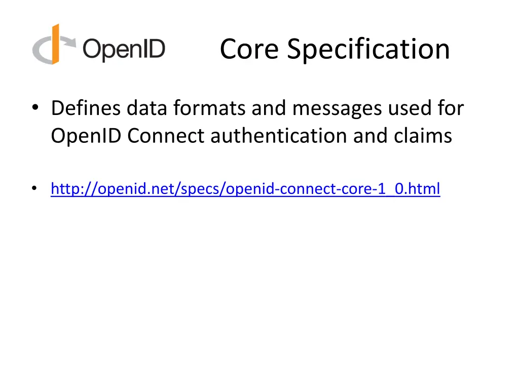 core specification