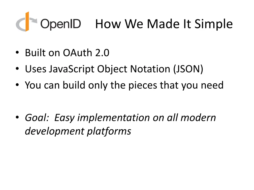 how we made it simple