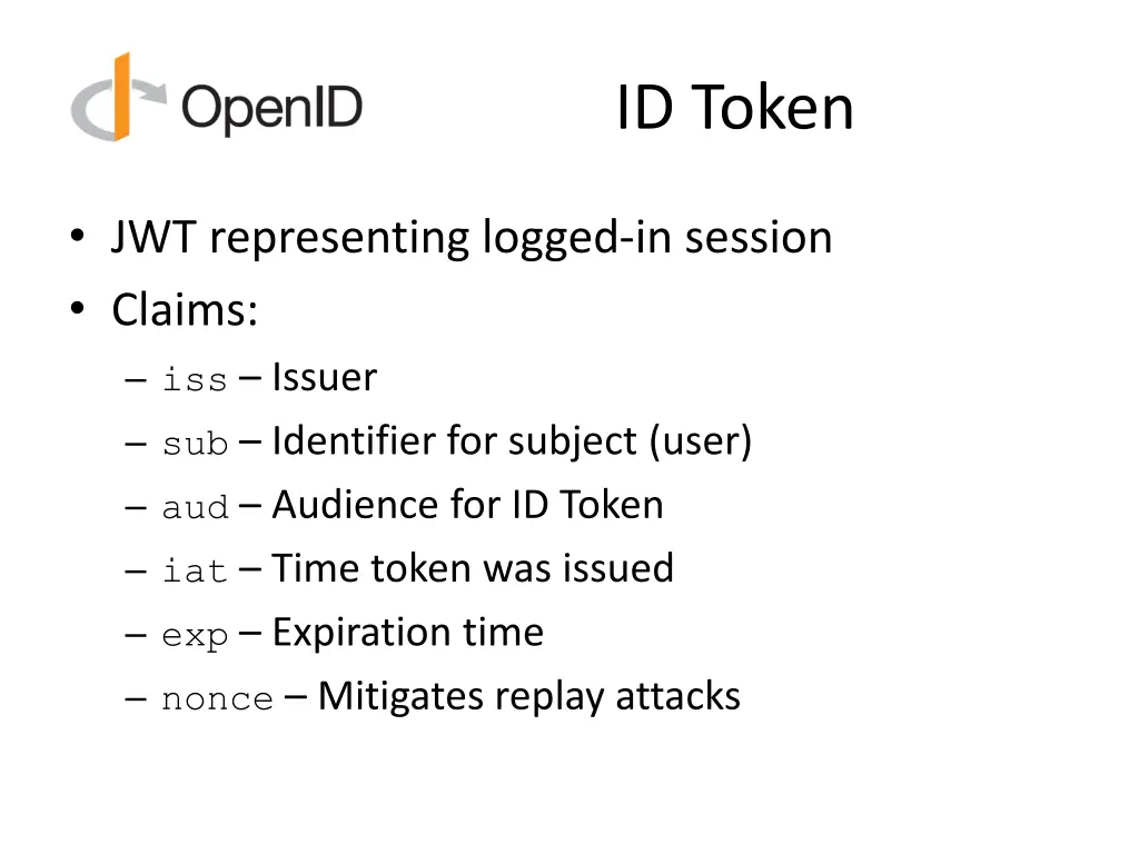 id token