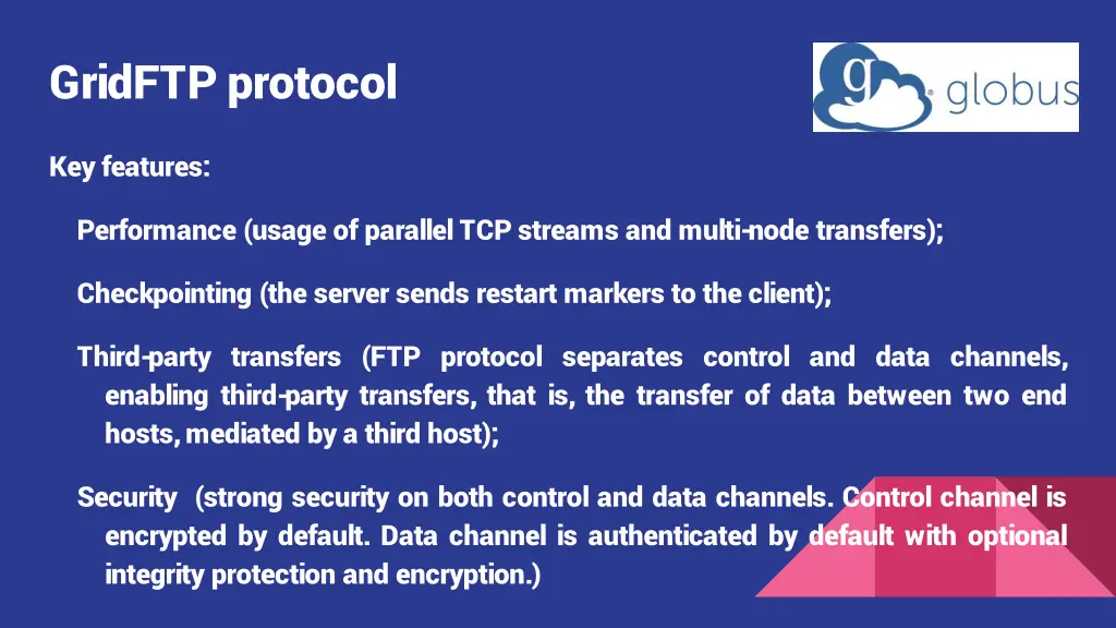 gridftp protocol