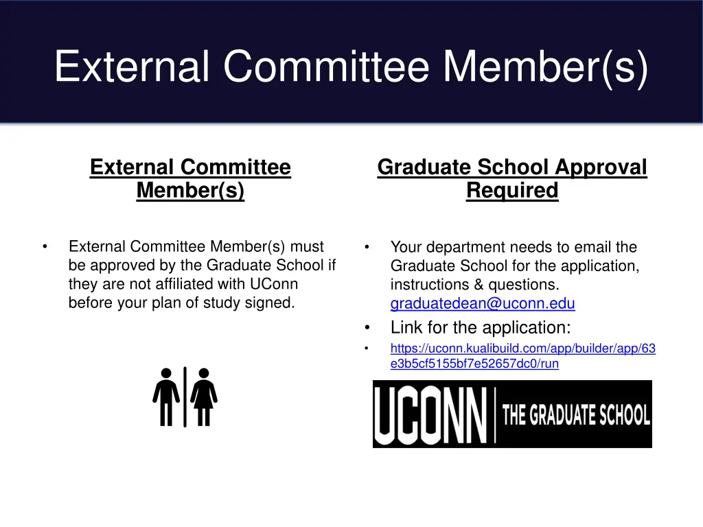 external committee member s