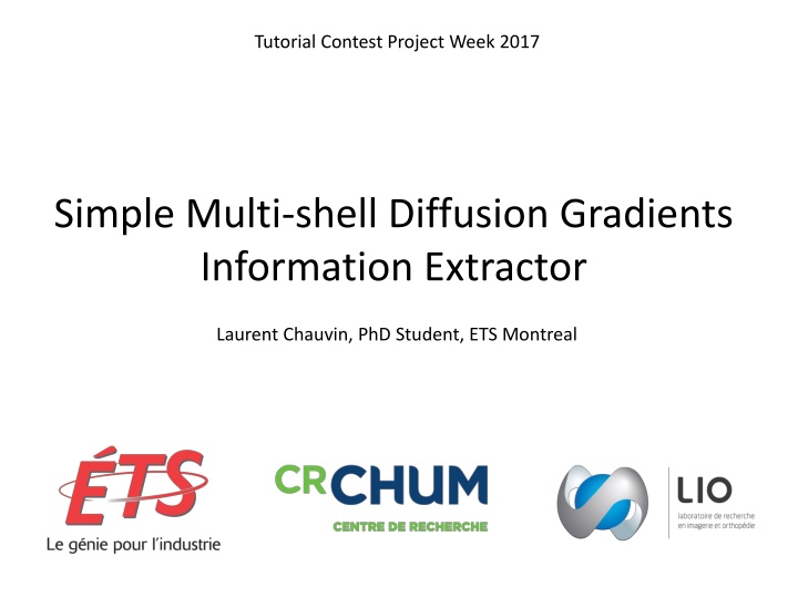 tutorial contest project week 2017