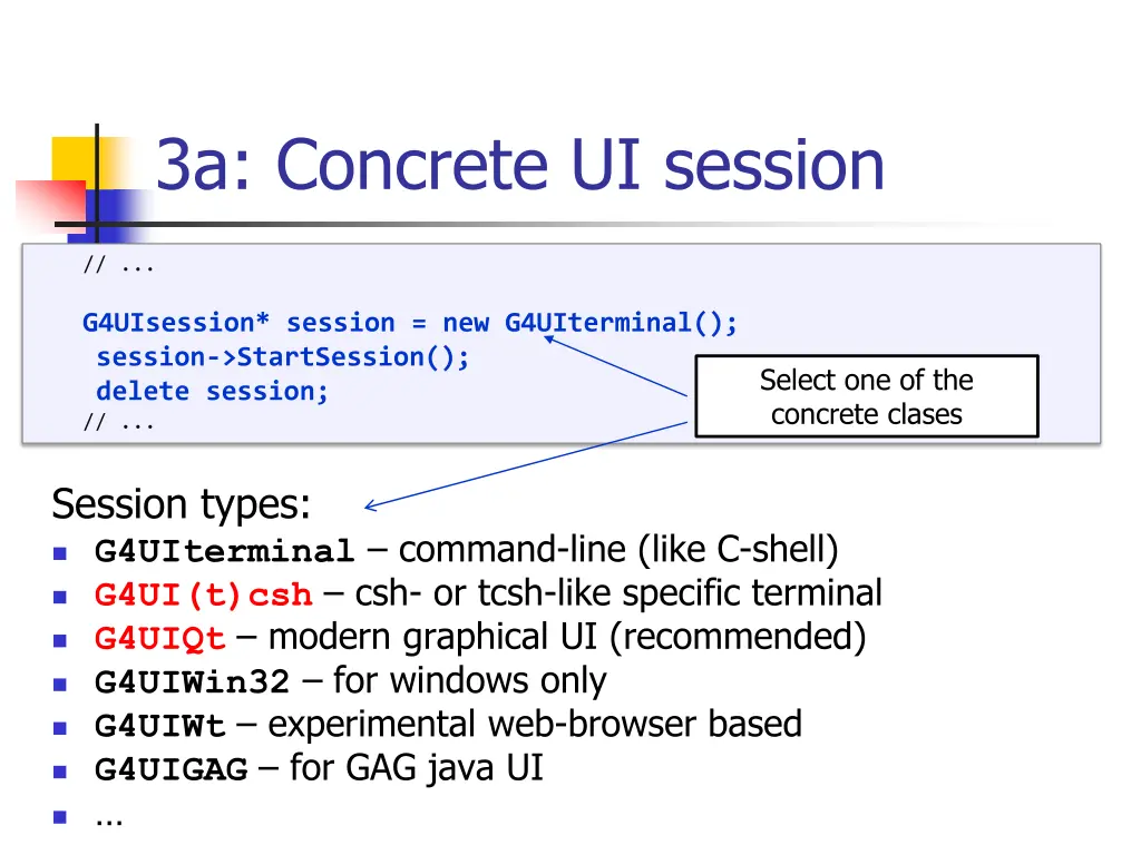 3a concrete ui session