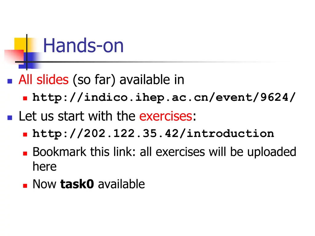 hands on