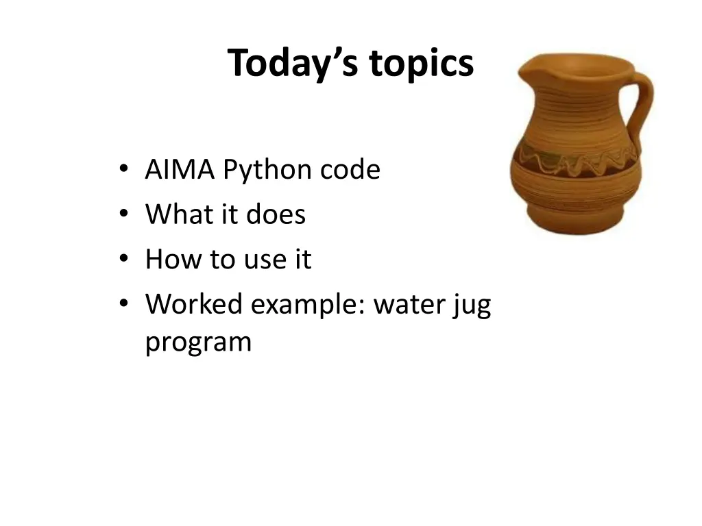 today s topics