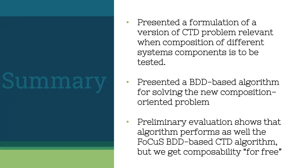 presented a formulation of a presented