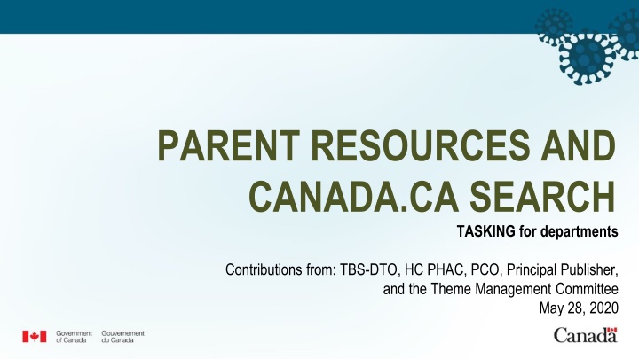 parent resources and canada ca search