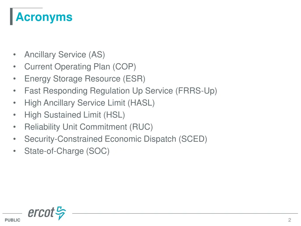acronyms