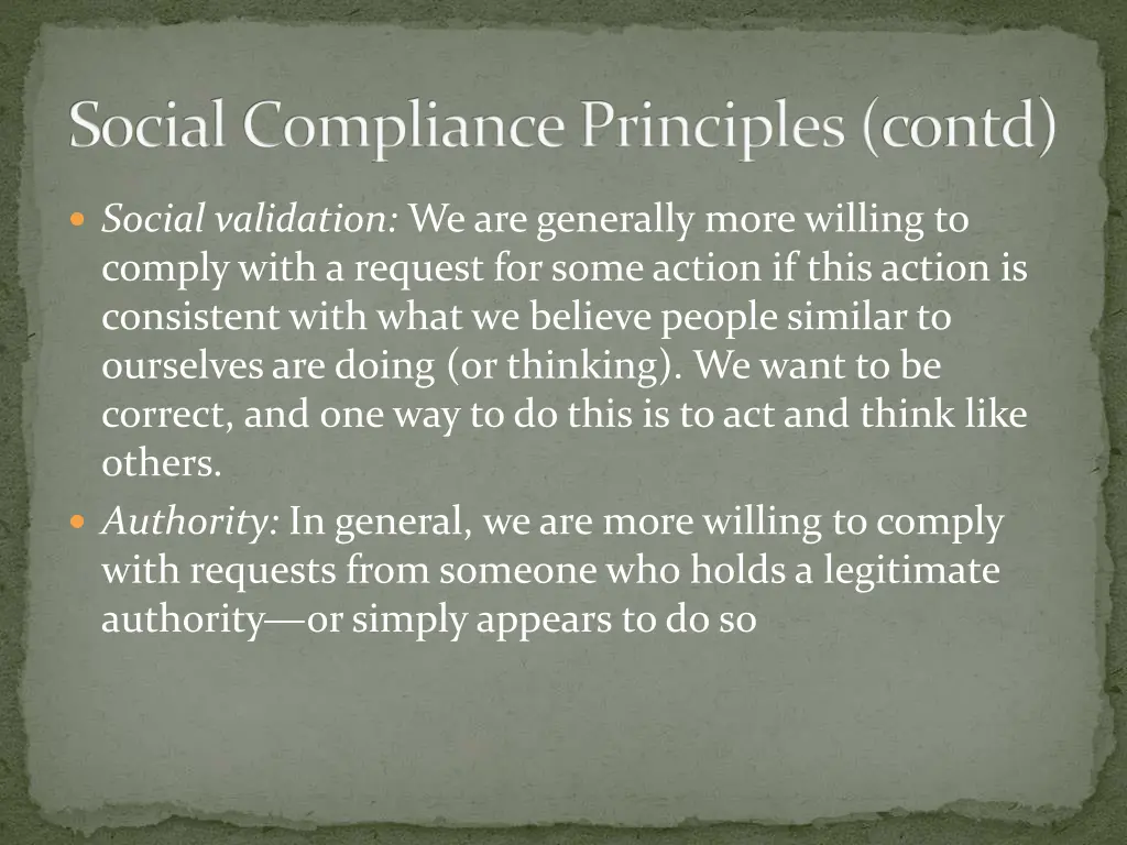 social compliance principles contd 1