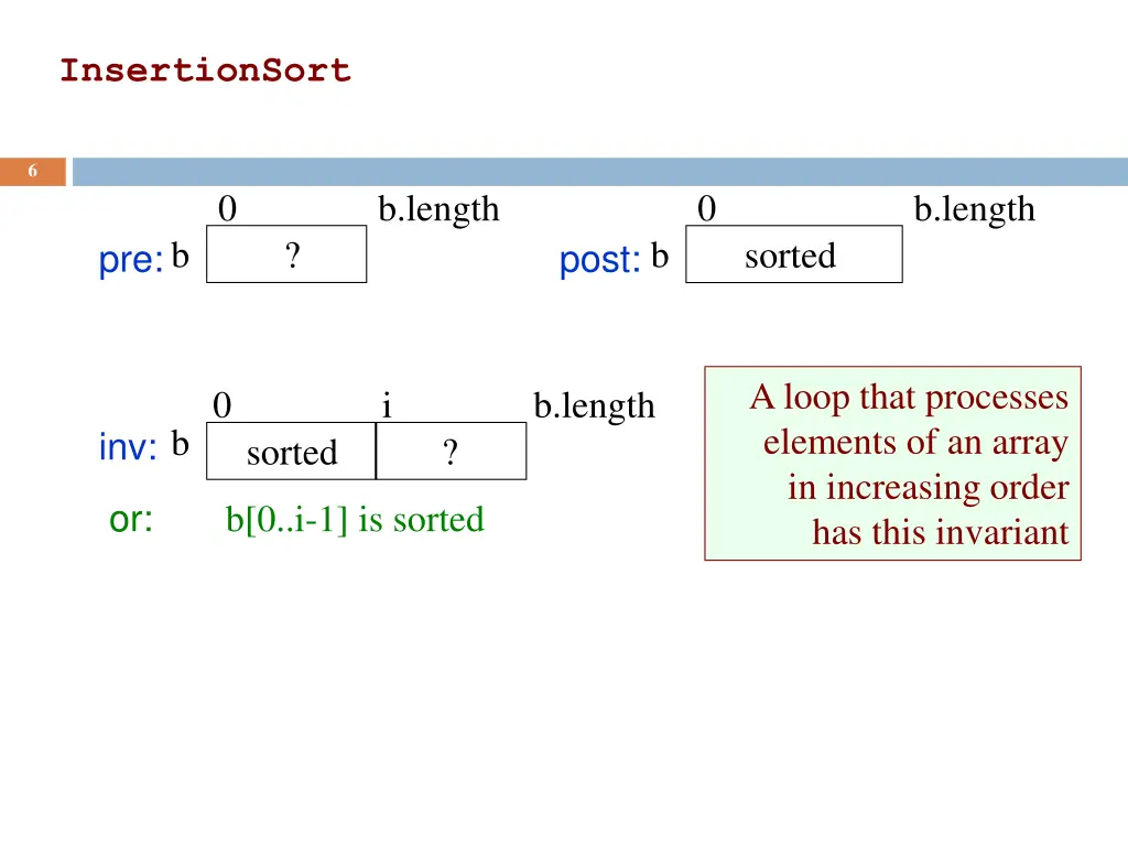 insertionsort