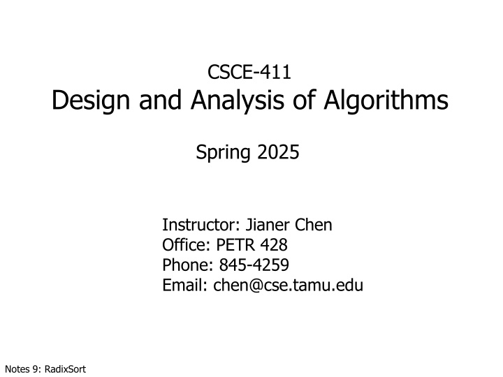 csce 411