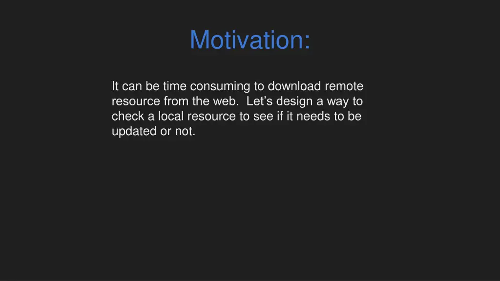 motivation