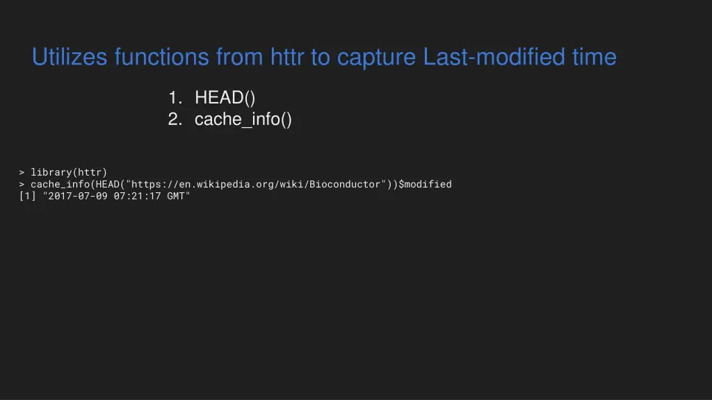 utilizes functions from httr to capture last