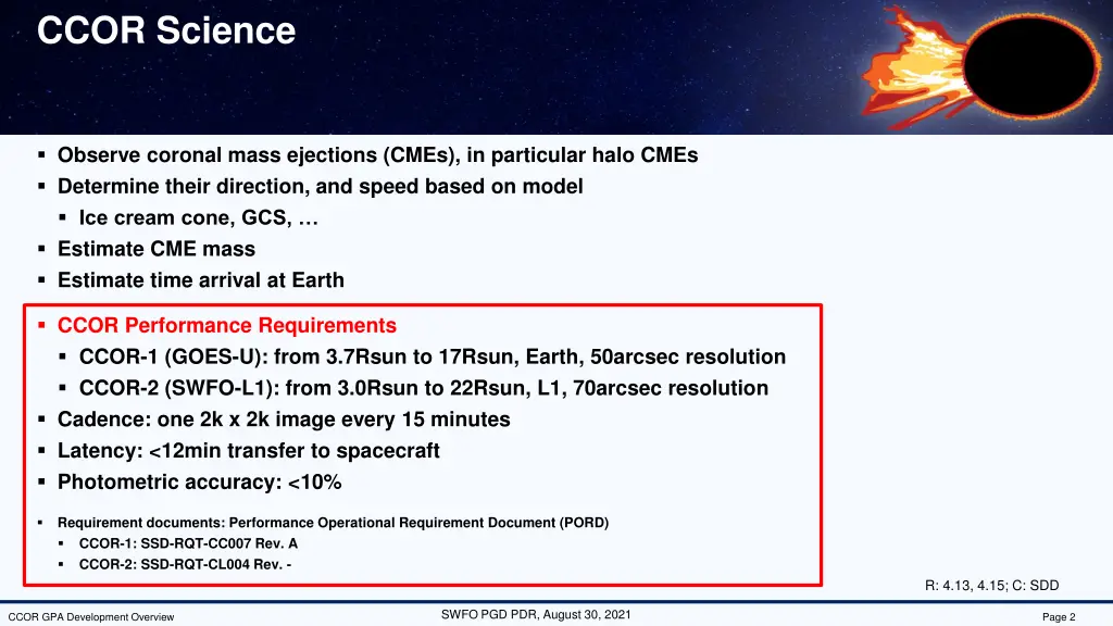 ccor science