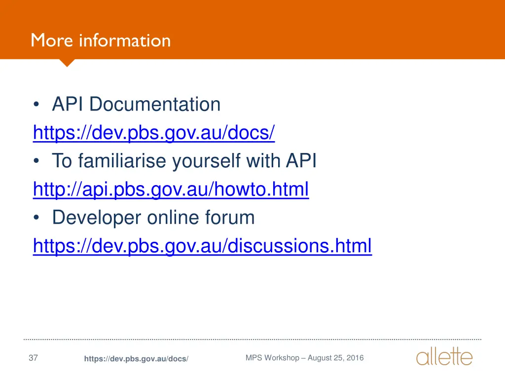 more information