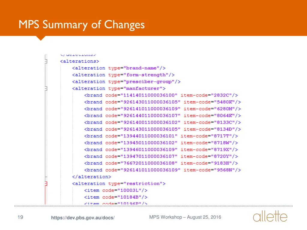 mps summary of changes 3