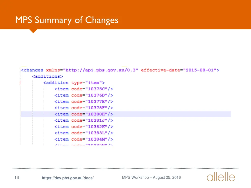 mps summary of changes