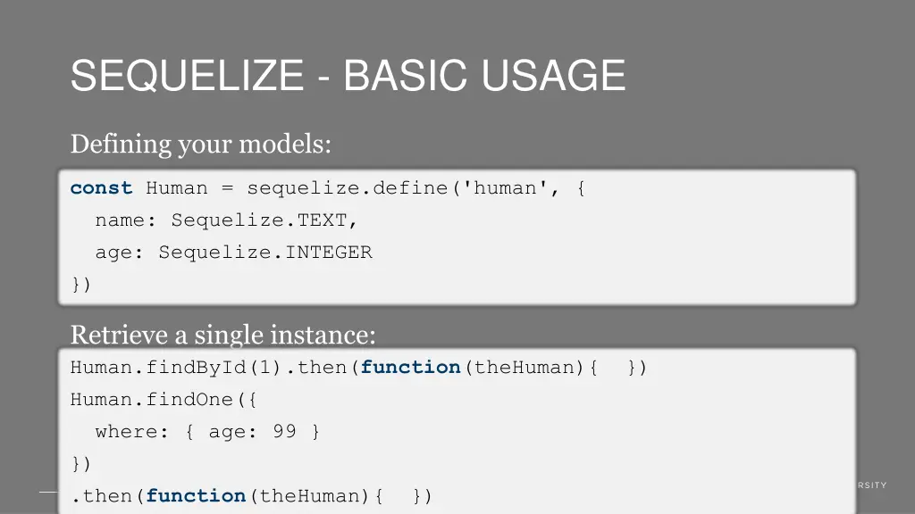 sequelize basic usage 4