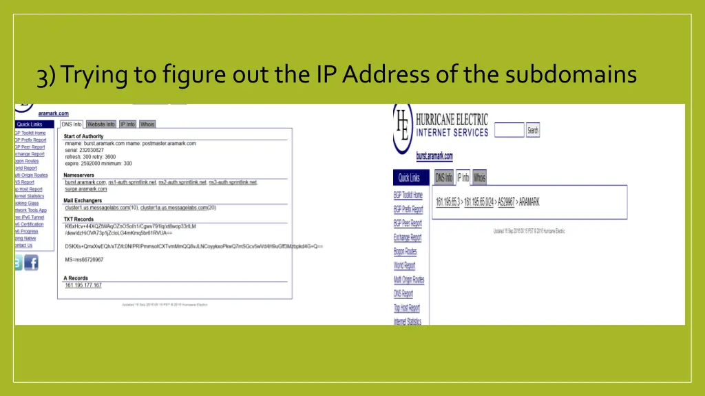 3 trying to figure out the ip address